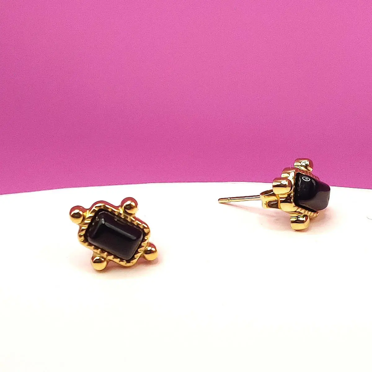 Sleek Stone Studs - Bild 5