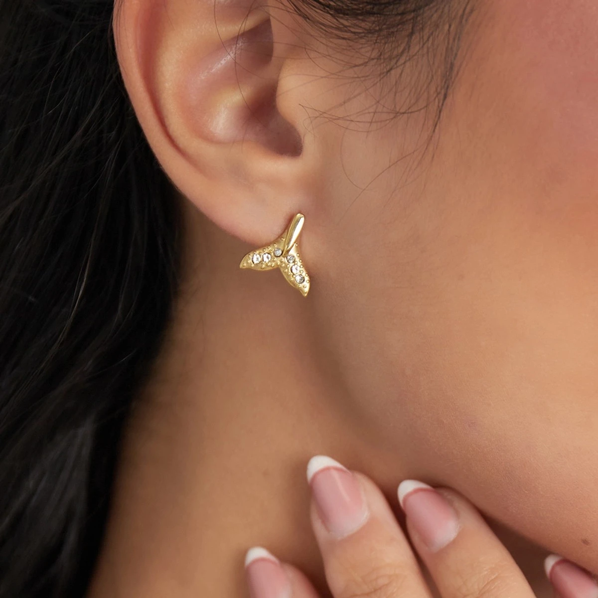 Whale Tail Studs - Bild 2