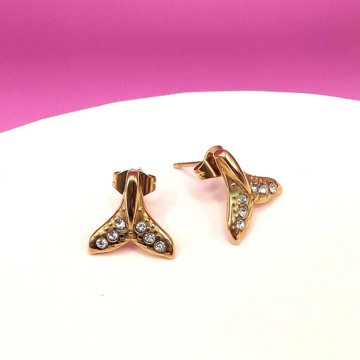 Whale Tail Studs - Bild 3